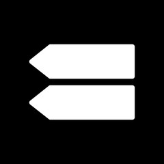 Left Direction Arrow Icon For Your Project