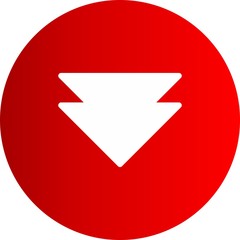 Down Direction Arrow Icon For Your Project