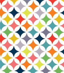 colourful geometric pattern for background and printing