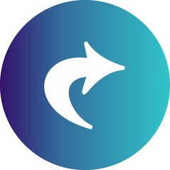 Obraz premium Right Direction Arrow Icon For Your Project