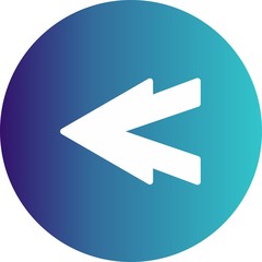 Left Direction Arrow Icon For Your Project