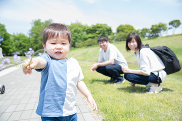 Obraz premium ファミリー