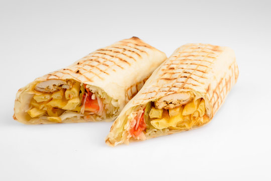 Pork Shaorma isolated