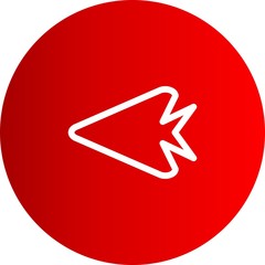 Left Direction Arrow Icon For Your Project