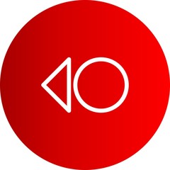 Left Direction Arrow Icon For Your Project