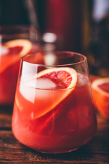 Whiskey sour cocktail