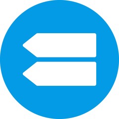 Left Direction Arrow Icon For Your Project