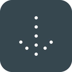 Down Direction Arrow Icon For Your Project