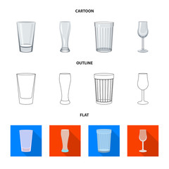 Isolated object of form and celebration sign. Set of form and volume vector icon for stock.