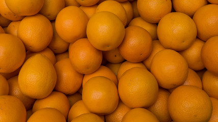 oranges in the market