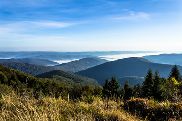 Sunrise in the mountains
