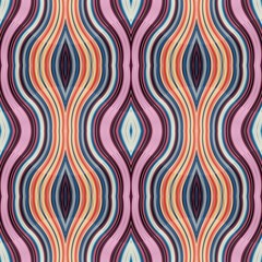 modern curvy antique rosy brown, dark slate gray and old mauve color background. seamless pattern can be used for fabric, texture, decorative or wallpaper design