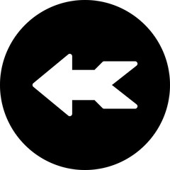 Left Direction Arrow Icon For Your Project