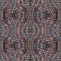 abstract seamless rosy brown, black and medium aqua marine color wave background. can be used for fabric, texture, wallpaper or decorative design