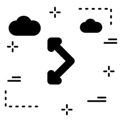 Double Direction Arrow Icon For Your Project