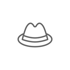Hat, Italy icon. Element of Italy icon. Thin line icon for website design and development, app development. Premium icon