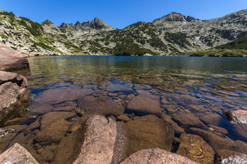 Amazing Landscape with  Valyavishko Lake, Pirin Mountain, Bulgaria