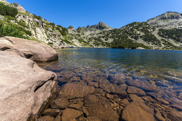 Amazing Landscape with  Valyavishko Lake, Pirin Mountain, Bulgaria