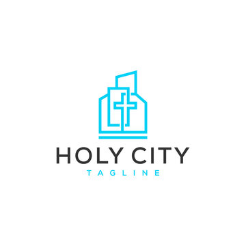 holy city logo design