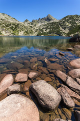 Amazing Landscape with  Valyavishko Lake, Pirin Mountain, Bulgaria