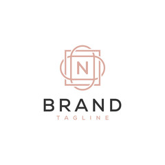 decorative vector logo design