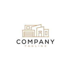 simple real estate logo design