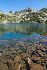 Amazing Landscape with  Valyavishko Lake, Pirin Mountain, Bulgaria
