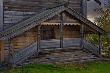 Fototapeta na wymiar Russia. Republic of Karelia. Centuries-old home of the Russian heartland