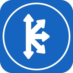 Complex Direction Arrow Icon For Your Project