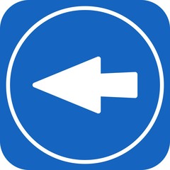 Left Direction Arrow Icon For Your Project