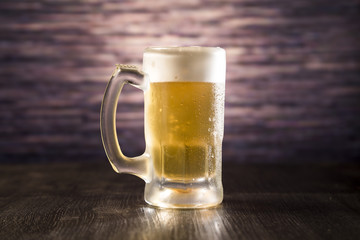 Full beer jar