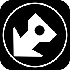 Left Direction Arrow Icon For Your Project