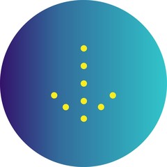 Down Direction Arrow Icon For Your Project