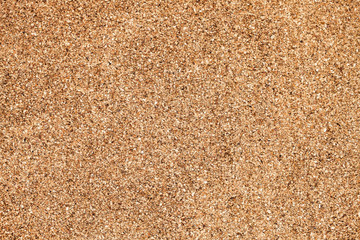 Brown cork board flat texture. Empty copy space noticeboard backdrop for graphic design.