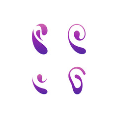 ear logo set