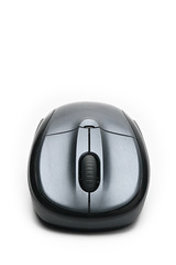 Computer mouse on white background