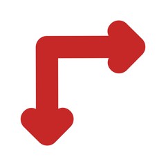 Double Direction Arrow Icon For Your Project