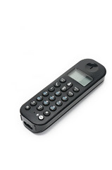 Obraz premium Telephone for calls to urban and long-distance lines on a white background