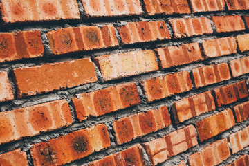 Fototapeta premium Red brick wall
