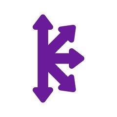 Complex Direction Arrow Icon For Your Project
