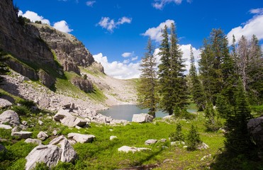 Obraz premium Teton Crest Trail. Grand Teton National Park.