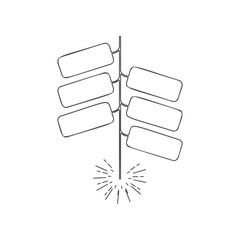 Obraz premium Clapdags icon. Element of China for mobile concept and web apps icon. Outline, thin line icon for website design and development, app development