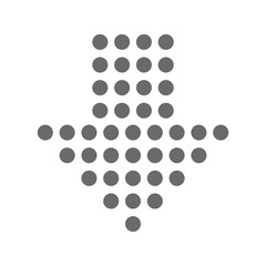 Down Direction Arrow Icon For Your Project