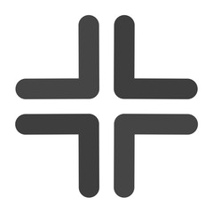 Obraz premium Complex Direction Arrow Icon For Your Project