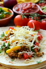 fast food cibo Messicano