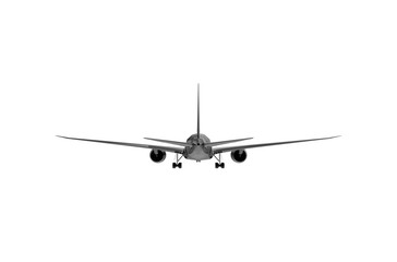 Airplane isolated on white 3D Rendering