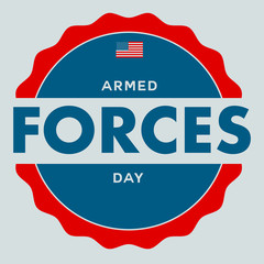 Armed Forces Day Lable