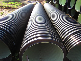 plastic water pipes