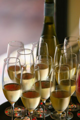Celebration with Champagne