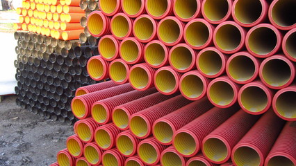 plastic water pipes